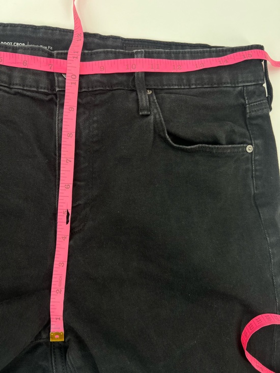 Ag Farrah Boot Crop jeans black sz 31 - Picture 7 of 9